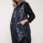 Black Zoriya Quilted Sleeveless Coat - U.K. 8-16