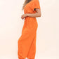 Orange Molly Harem Jumpsuit (U.K. 8 - 16)