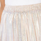 Mermaid Shimmer Pleated Skirt