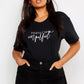 Black Perfectly Imperfect Tee