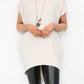 Longline Tee With Necklace